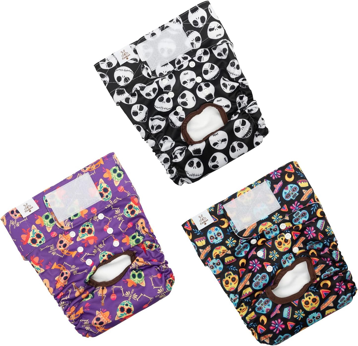 CuteBone Female Dog Diapers 🐾✨ Washable, Adjustable, Leak‑Proof, Soft & Reusable