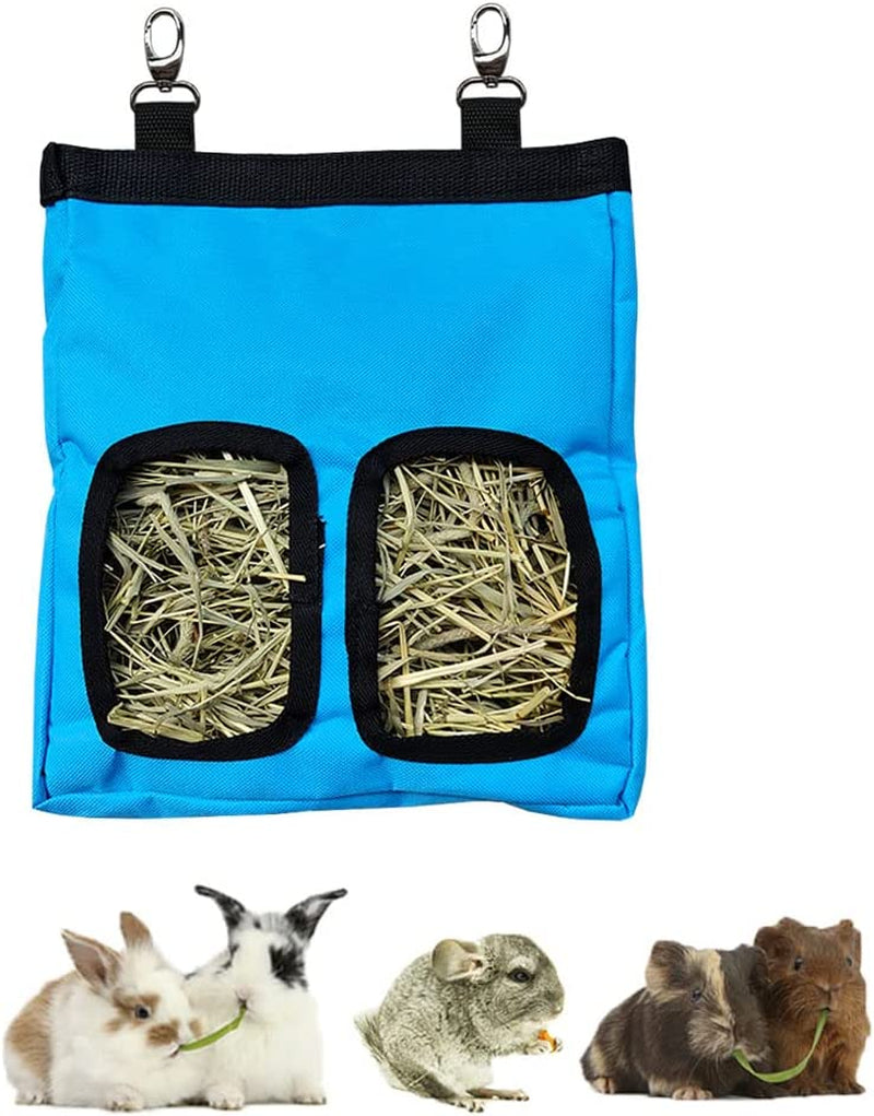 Reversible Hay Feeder Bag 🐰🌿 Clean, Space‑Saving Bunny & Guinea Pig Hay Holder