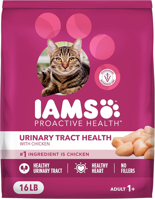 IAMS Proactive Health Urinary Care 🐾🐱 Adult Cat Food w/ Real Chicken – 100% Nutrition