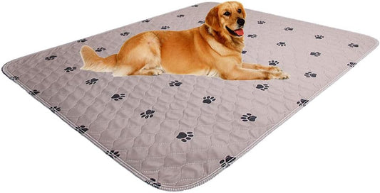 Washable Dog Pee Pads 🐾💧 Waterproof, Non‑Slip, Reusable 4‑Layer Mat (2‑Pack)