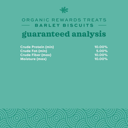 Organic Barley Biscuits 🌾🐹 Apple & Carrot Treats for Rabbits, Guinea Pigs & Hamsters